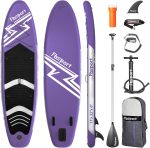 Premium Stand Up Paddle Board, Yoga Board with Durable SUP Accessories & Carry Bag | Wide Stance, Surf Control, Non-Slip Deck, Leash, Paddle and Pump for Youth & Adult - Image 85