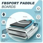 Premium Stand Up Paddle Board, Yoga Board with Durable SUP Accessories & Carry Bag | Wide Stance, Surf Control, Non-Slip Deck, Leash, Paddle and Pump for Youth & Adult - Image 32