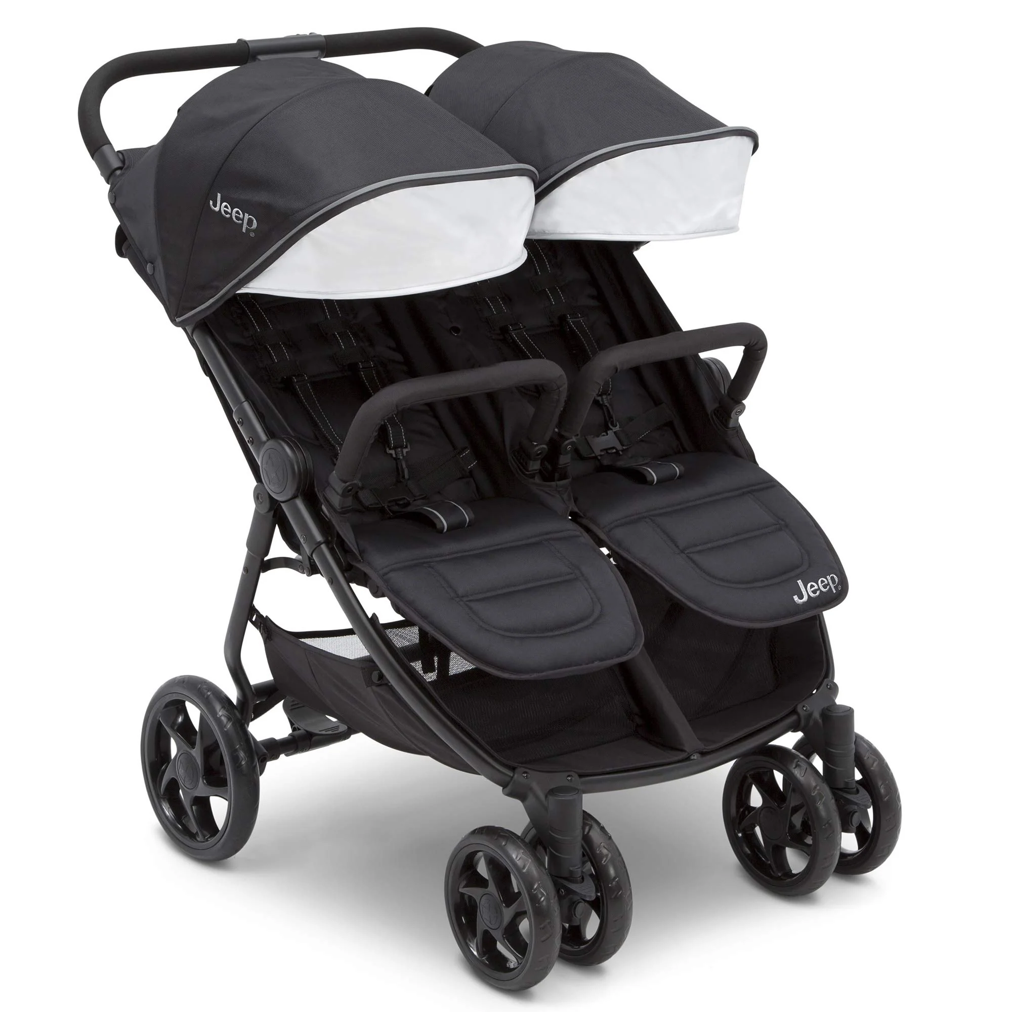 6A154789-2458-64F8-80AD-6151B0375EE6 Jeep Destination Ultralight Side x Side Double Stroller - Image 1