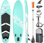 Premium Stand Up Paddle Board, Yoga Board with Durable SUP Accessories & Carry Bag | Wide Stance, Surf Control, Non-Slip Deck, Leash, Paddle and Pump for Youth & Adult - Image 2