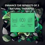 HealthyLine Far Infrared Heating Pad - Hot Stones Jade Tourmaline - Negative Ions - Mesh JT Mat Full 7224 Soft Light InfraMat Pro? - Image 3