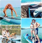 Premium Stand Up Paddle Board, Yoga Board with Durable SUP Accessories & Carry Bag | Wide Stance, Surf Control, Non-Slip Deck, Leash, Paddle and Pump for Youth & Adult - Image 34