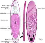 Premium Stand Up Paddle Board, Yoga Board with Durable SUP Accessories & Carry Bag | Wide Stance, Surf Control, Non-Slip Deck, Leash, Paddle and Pump for Youth & Adult - Image 75