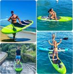 Premium Stand Up Paddle Board, Yoga Board with Durable SUP Accessories & Carry Bag | Wide Stance, Surf Control, Non-Slip Deck, Leash, Paddle and Pump for Youth & Adult - Image 82